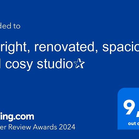 ✰Bright, Renovated, Spacious And Cosy Studio✰ Atény Exteriér fotografie
